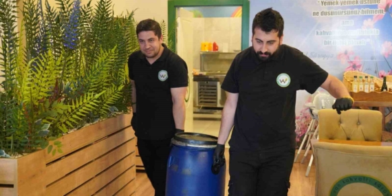 Diyarbakır’da 4 buçuk ton bitkisel atık yağ toplandı