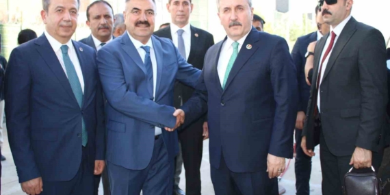 BBP Genel Başkanı Destici, kanaat önderi Arslan ile bir araya geldi