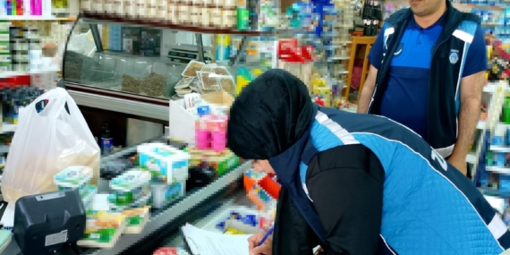 Diyarbakır’da 372 kilo bozulmuş ve tarihi geçmiş ürüne el konuldu