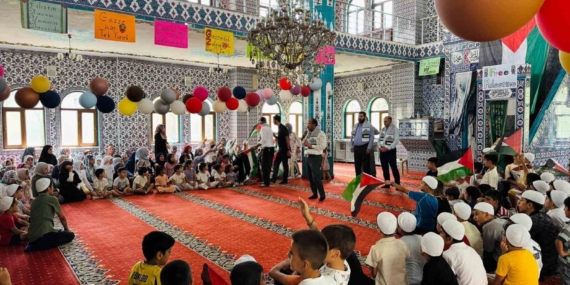 Diyarbakır’da yaz Kur’an kurslarında “Filisten’e Destek” programı