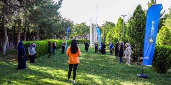 Vatandaşlara sabah sporları etkinliği