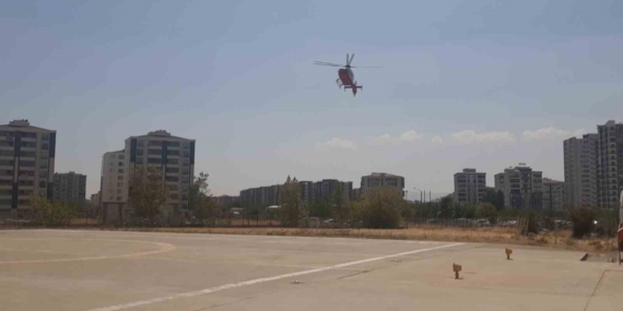 Havuza Düşen Yaşlı Adamın Sol Uyluk Kırığına Yol Açan Kaza: Ambulans Helikopterle Hastaneye Sevk