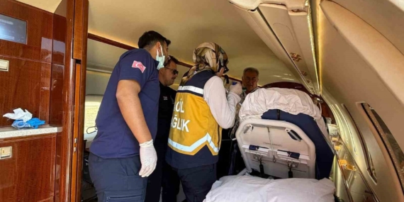 Siirt’ten İstanbul’a Sepsis İçin Hızlı Nakil: Ambulans Helikopterle Özel Hastaneye Transfer