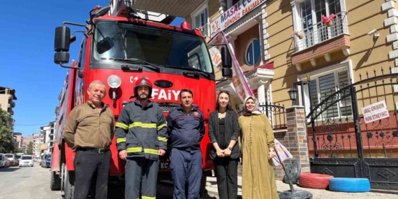 Tatvan Çocuk Gündüz Bakımevi’nde Yangın Tatbikatı ve Eğitici Bilgilendirme