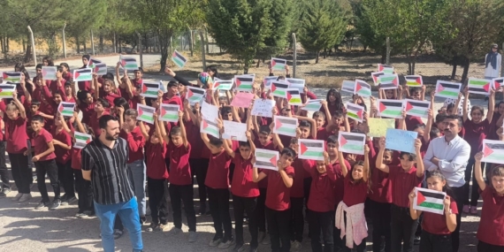 Arı İmam Hatip’te Gazze’ye Destek: Öğrencilerle Dayanışma ve Anlamlı Bir Çalışma