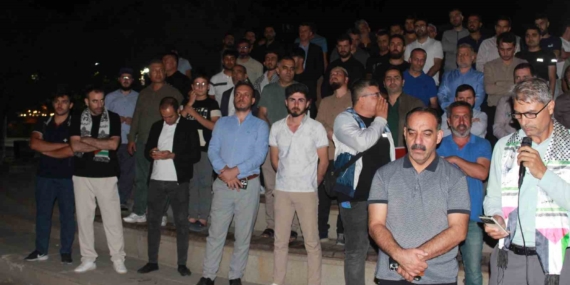 Siirt’te Dayanışma Gösterisi: Gazze Yardımı İçin Sumud Filosu Protestosu