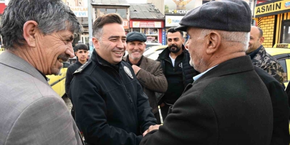 Ağrı’da Emniyet Yetkilisinden Esnaf ve Vatandaşlarla Samimi Buluşma