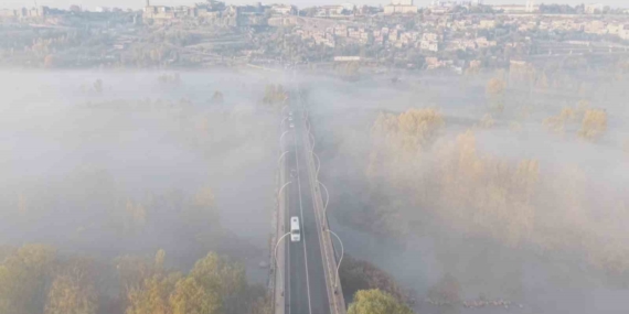 Sisli Diyarbakır Manzarasında Sabahın İlk Işıklarıyla Tarihi Mekanlar