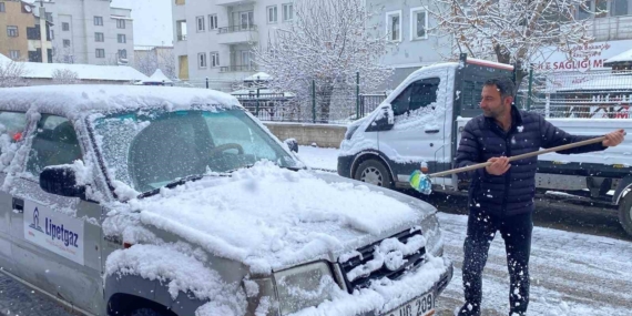 Karlıdağ’a Kar Sessizce Baskın: Bingöl-Karlıova’da Beyaz Örtü