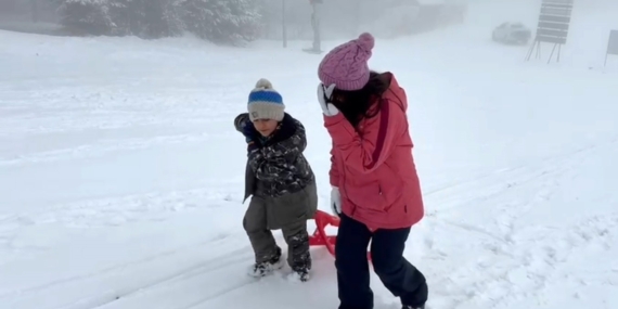 Kars’ta Kar Sevinci: Akyaka, Susuz ve Sarıkamış’ta Çocuklar Kardan Şölen Yaşadı