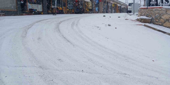 Kulp’ta Kar Yağışı Bölgede Ulaşıma Zararlı, Belediyeden Temizlik ve Tuzlama Çalışmaları