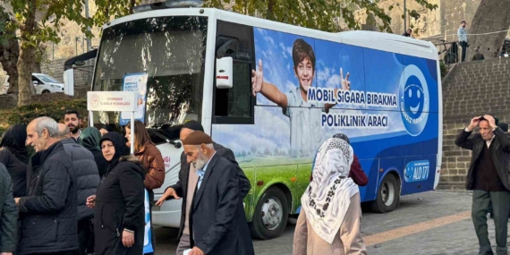 Mobil Sigara Bırakma Polikliniği Diyarbakır’da Sahada: Kamu Sağlığı İçin Yeni Adımlar