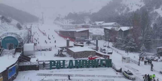 Palandöken’de görsel şölen