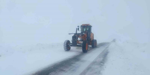 Van’da Kar Yağışı Sonrası Yol Durumu ve Karla Mücadele Çalışmaları
