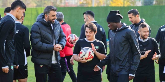 Zınar Altuntaş’ın Ümraniyespor Öncesi Son Antrenmanda Duyguları