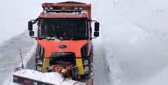 Ağrı-Kağızman Yolunda Yoğun Tipi Nedeniyle Ulaşım Uygulanabilirlik Güncellemesi