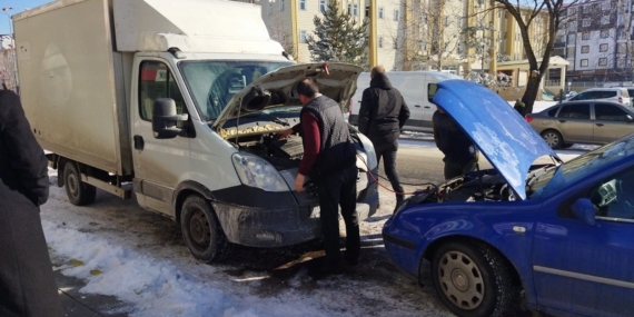 Ardahan’da Sibirya Bozması: Eksi 27,4 Dereceye Kadar Düştü, Araçlar Dondu