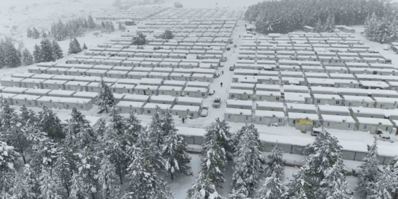 Doğanşehir’de Kar Yağışı Bölgede 1 Metreyi Bulan Kardan Manzaralar