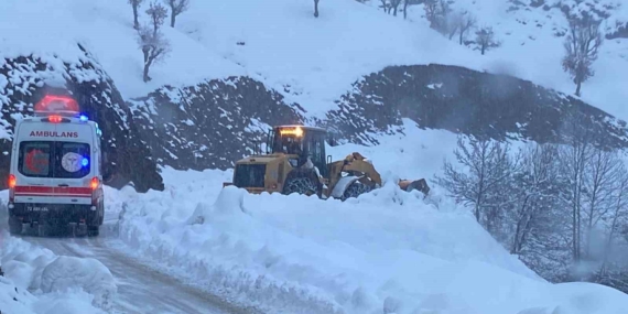 İncesu Köyünde Kar Engellerini Aşan Ekipler, Hastaya Ulaşıp Tedavisini Başlattı