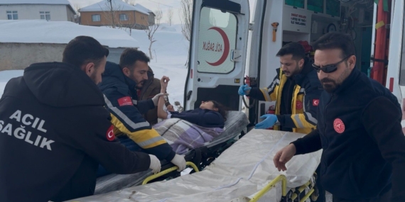 Kar Yağışı Altında Paletli Ambulansla Müdahale: Uzunca Köyü’nde Acil Sağlık Hikayesi