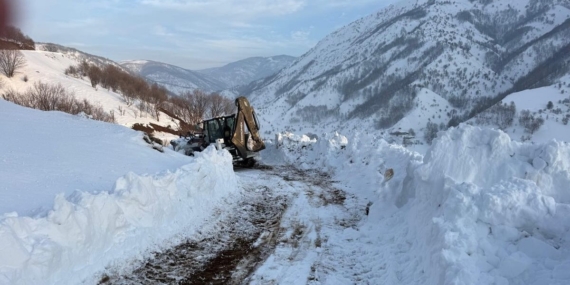 Kulp’ta Sisli Sabahdan Karla Karışık Yağışa Geçen Günler: Karla Mücadele ve Uyarılar