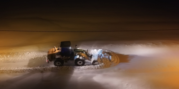 Muş’ta Karla Mücadele: Köy Yolları Geceli-gündüz 7/24 Açılıyor