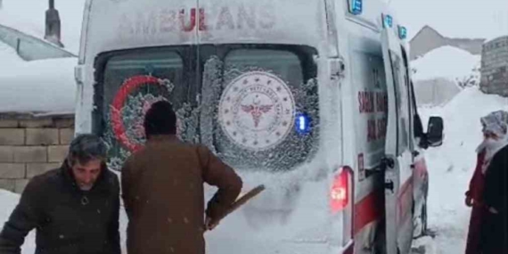 Patnos’ta Zorlu Kar Koşusunda 7 Yaşındaki Sinan’a Umut Işığı