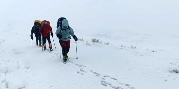 Süphan Dağı’nda Kış Tırmanışı: Hava Şartları Nedeniyle Geri Dönüş Kararı