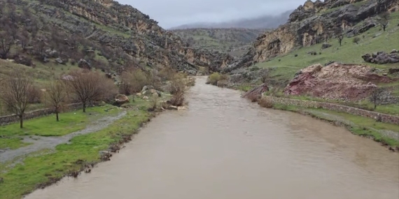 Çermik’te Yağışlar Sonrası Akarsuların Debi Artışı ve Çiftçi Beklentisi