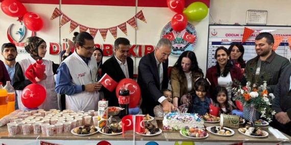 Diyarbakır’da Hastanede 23 Nisan Coşkusu: Miniklere Özel Etkinlik