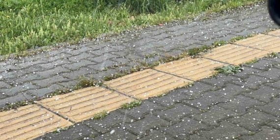 Tunceli’de Gök Gürültülü Sağanak Sonrası Dolu Yağışı ve Uyarılar