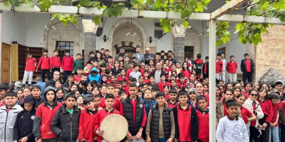 ÇEDES Projesiyle Çermik’te 150 Öğrenci Ulu Cami’nde Buluştu