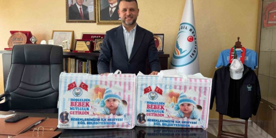 Eğil’de Yenidoğan Bebeklere Sevgi Dolu Hediyeler: Ailelerle Birlikte Hoş Geldin