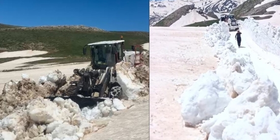 Hakkari’de Karla Mücadele: Yüksel Dağlardaki Yol Ulaşımı İçin Ekipler Seferber