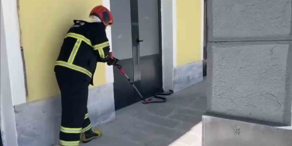 Tatvan’da TCDD Hizmet Binasında Yılan Paniği: Ekipler Zamanında Müdahale Etti