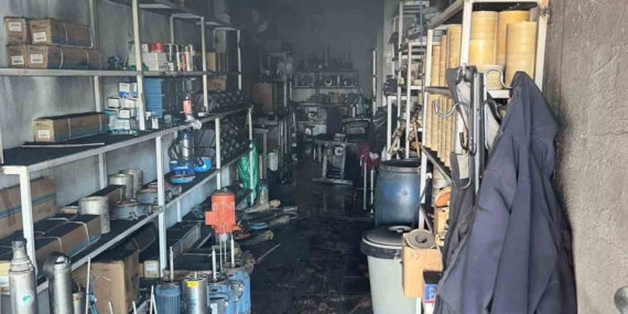 Yangın Olayında İş Yeri Kullanimı Olmaz Hale Geldi – Diyarbakır Bağlar