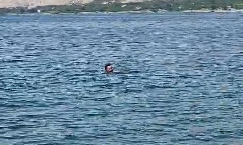 Elazığ’dan Malatya’ya Uzun Yüzüş: Alper Öz’ün Baraj Gölü Başarısı