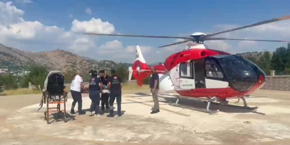 Tunceli’de El Yaralanması Nedeniyle Malatya’ya Sevk