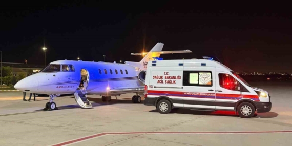 Aortu Damarı Aşırı Büyüme Şüphesiyle Sevk Edilen 50 Günlük Eylül Bebeğin Tedavisi için Konya’ya Taşınımı